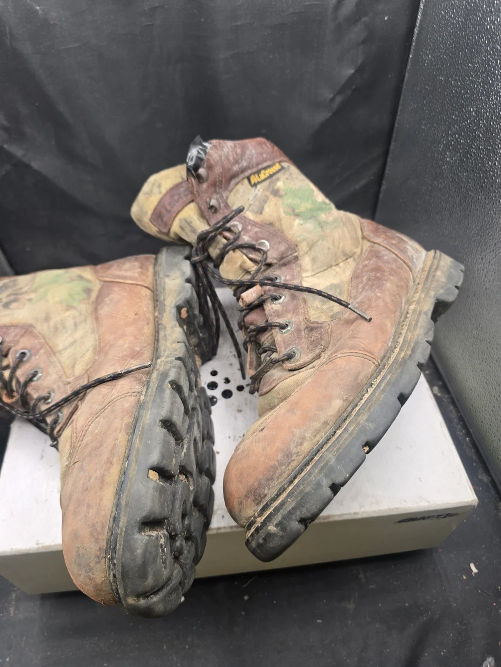 LaCrosse Brown and Olive Men's Outdoor Boots